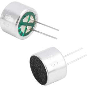 Resim RobotTR Mikrofon Kapsülü 10X7MM Tel Bacak IC-229A 