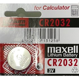 Resim Maxell Cr 2032 Pil 3V Lithium Hafıza Bios Garaj Kepenk 