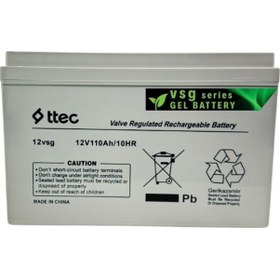 Resim Ttec 12v 110ah Jel Akü Güneş Paneli İle Mükemmel Uyum 