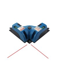 Resim Ximistore9 90 Derece Lazer Hizalama Aleti, Mikro Ayarlı, Emici Tabanlı, Aaa Pil İle Çalışır, Mavi 