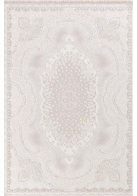 Resim Merinos Halı Rodin 19777 060 Serisi Akrilik Salon Oturma Odası Halısı Krem 