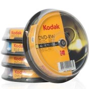 Resim Kodak Boş Dvd-Rw 4.7gb Disk 5 Li Paket DVD Yeniden Yazılabilir 