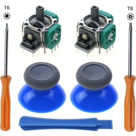 Resim Gri Mavi-jcd 3d Analog Joystick Sensörü Modülü Potansiyometre Başparmak Çubuğu Microsoft Xbox One Serisi Sx Denetl 