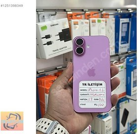 Resim Apple iPhone 16 İkinci El YD | 128 GB | Pembe 