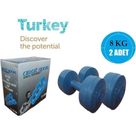 Resim Mena Rise Dambıl Seti 8 kg x 2 Set 