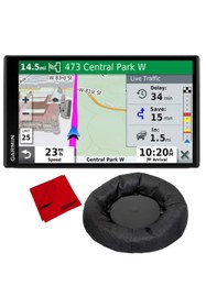 Resim Garmin DriveSmart 65 ve Traffic, Birlikte Verilen Kablo ve Ağırlıklı GPS Dash Montajı + Daha Fazlası 