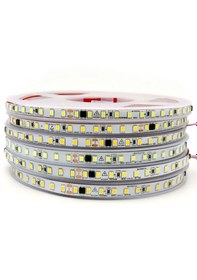 Resim 220v Trafosuz Yapışkanlı Dış Mekan Şerit Led Günışığı 3 M / 5 M 5 Metre Beyaz 
