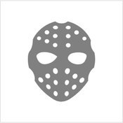 Resim SEÇ Korkunç Korku Maske Sticker Çok Amaçlı Sticker 