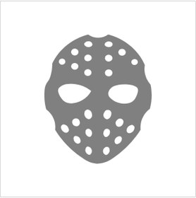 Resim SEÇ Korkunç Korku Maske Sticker Çok Amaçlı Sticker 