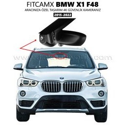 Resim FitCamX - BMW X1 F48 Modele Özel 4K Araç Kamerası (2015-2022) (FT-J6102-FX1) 