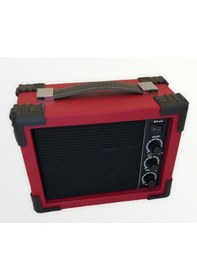 Resim High Tone Ht-5 Pilli Cep Tipi Gitar Amfisi Her Yere Taşınabilir Ultra Kompakt Tasarım Pille Çalışma Özelliği Pratik Egzersiz Amfisi 