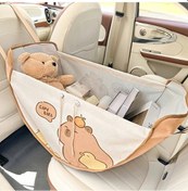Resim Dashanshop Pembe Yunus Çantalı Araç Organizörü - Ayıcıklı Tasarlı Seyahat Askılı Çanta 