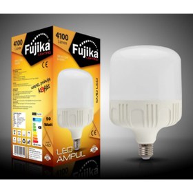 Resim Fujika 50 Watt Tasarruflu Led Torch Ampul Beyaz Işık 