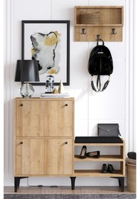 Resim Decormet Bred Ayakkabılık Safir Meşe - Dec-20033 Diğer 