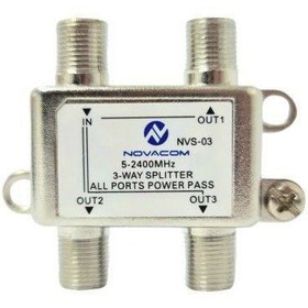 Resim Novacom NVS-03 1x3 Splitter 5-2400Mhz 