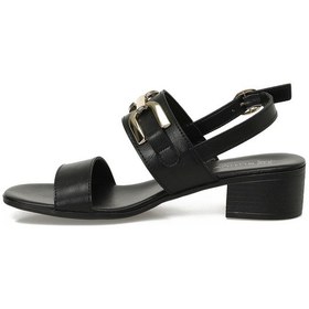 Resim Butigo 25s-198 5fx Siyah Kadın Topuklu Sandalet 000000000102008450 Siyah 