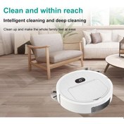 Resim Ebitda Islak Ve Kuru Temizlik Robotu, Süpürge, Yüksek Kapasiteli Beyaz 