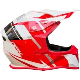 Resim Fr803 Cross Motosiklet Kaskı Enduro Full Face Kask Çok Renkli 