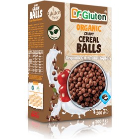 Resim DR.GLUTEN Glutensiz Organik Çıtır Tahıl Topları 200g 