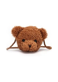 Resim Teddy Minibag Peluş Dokuma Omuz Çantası 