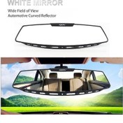 Resim Novahub Beyaz Seametal 300mm Araba Geniş Görüş Alanı Yüksek Çözünürlüklü Yardımcı Ayna Panoramik Dikiz Aynası Yansıtıcı Lens 