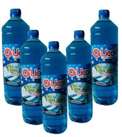 Resim LİCOİL Antifrizli Oto Cam Suyu 5x 1 = 5 Litre 5 Adet 1 Lt -12 C 