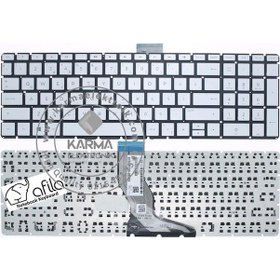 Resim HP Uyumlu 15-Dw0008Nt 15-Dw0009Nt 15-Dw0010Nt Klavyesi Silver. Gri Tr 