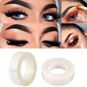 Resim 2'li Göz Farı Bandı, Doğal Eyeliner Sticker, Makyaj Bandı, Kirpik Ucu Yapıştırı Şeritler, Kirpik Uzatma Aracı, Güzellik Uygulama Aksesuarı 