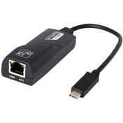 Resim Type-c Ethernet 10/100/1000 Çevirici Type C Rj45 Usb 3.1 Arayüzü 