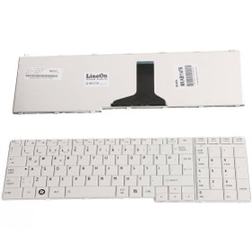 Resim Toshiba K000110250 Notebook Klavye Beyaz 
