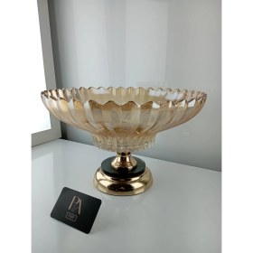 Resim Palpe Kristal Gondol Şekerlik Sunumluk Söz Nişan Kız Isteme Çikolatalık Dekoratif Obje Biblo Süs Eşya 