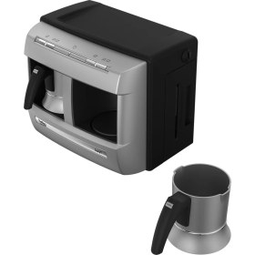 Resim Beko Bol Köpüklü Taşma Emniyetli Şık Tasarım Türk Kahve Makinesi Siyah Bkk 2170 