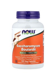 Resim Now Foods Saccharomyces Boulardii Probiotics 5 Billion Cfu 120 Veg Capsules 
