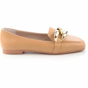 Resim Bambi Camel Kadın Loafer Ayakkabi K01641166309 