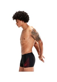 Resim Speedo Medley Logo Aquashort Erkek Yüzücü Mayosu Siyah 