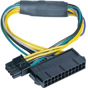 Resim 24 Pin To 8 Pin Atx Psu Power Güç Adaptör 4973A Dell Uyumlu Optiplex 