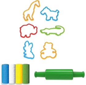 Resim MCM Group 03697 Art Craft Eğlenceli Hayvanlar Hamur Set 200 gr 