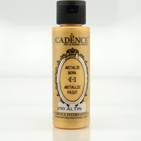 Resim Cadence Metalik Boya Altın 70 ml 