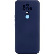 Resim Tecno Camon 16 Kılıf Nano Içi Kadife Silikon - LACIVERT-(5796) 