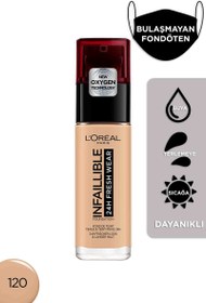 Resim L'oréal paris infaillible 24h fondöten 120 vanilla 