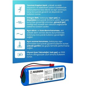 Resim Ecovacs Deebot Df43 Uyumlu Batarya Kapasite 2600mah Pil Robot Süpürge Bataryası Değişimi 