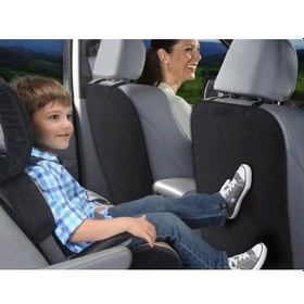 Resim Araba Koltuk Arkası Koruyucu 2 li Kılıf - Siyah 