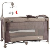 Resim Prego Bedside Anne Yanı Oyun Parkı 70x120 cm - Bej - Bej / Standart 