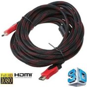 Resim Speeduf 4241 Örgülü Hdmi Kablosu 10 Metre Lcd Laptop Tv Görüntü Kablo Ps3 Ps4 Xboxu 