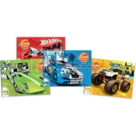Resim 50935 Resim Defteri 25X35 Hot Wheels Spiralli 15 Yaprak 5437 