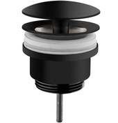 Resim VitrA Origin A4514836wtc Lavabo Yuvarlak Süzgeci Universal (SABİT), Mat Siyah 
