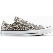 Resim Kadin Siyah Converse Chuck Taylor All Star Leopard Spor & Günlük Ayakkabı A14941c-black-7918 Siyah 