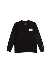 Resim Jordan Kıds Jordan Kids Jdb Ajb Label Ls-tee Erkek Çocuk Siyah Sweatshirt 6000 SiYAH 