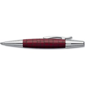 Resim Faber-castell E-motion Parlak Metal Mürdüm Rengi Tükenmez Kalem Çok Renkli 