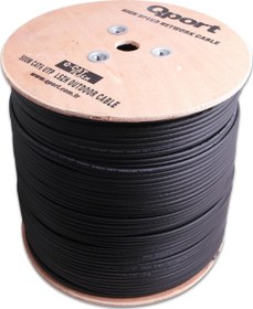 Resim Q-CATFLASH LSZH 500m Yüks.Hız CAT6 UTP Outdoor Yanmaz Kablo Qport